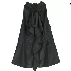 bebe Sleeveless Bow Top With Zip Up Back ff20